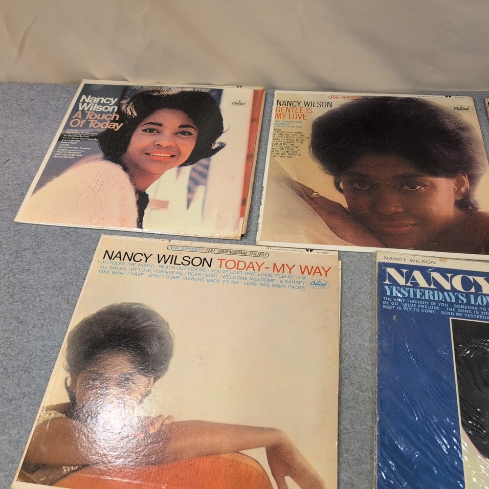 Nancy Wilson 5 Vinyl LP Lot A Touch of Today Gentle Is My Love Capitol Records - Picture 2 of 4